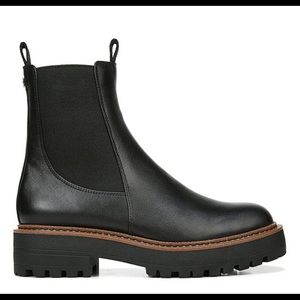 Sam Edelman Laguna Waterproof Leather Chelsea Lug Sole Booties